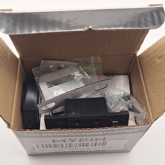 Fingerprint Remote Control Cabinet Lock, Fingerprint Remote Unlocking Within 10m - Picture 6 of 6